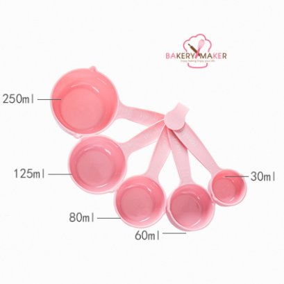 เซ็ทถ้วยตวงพลาสติก